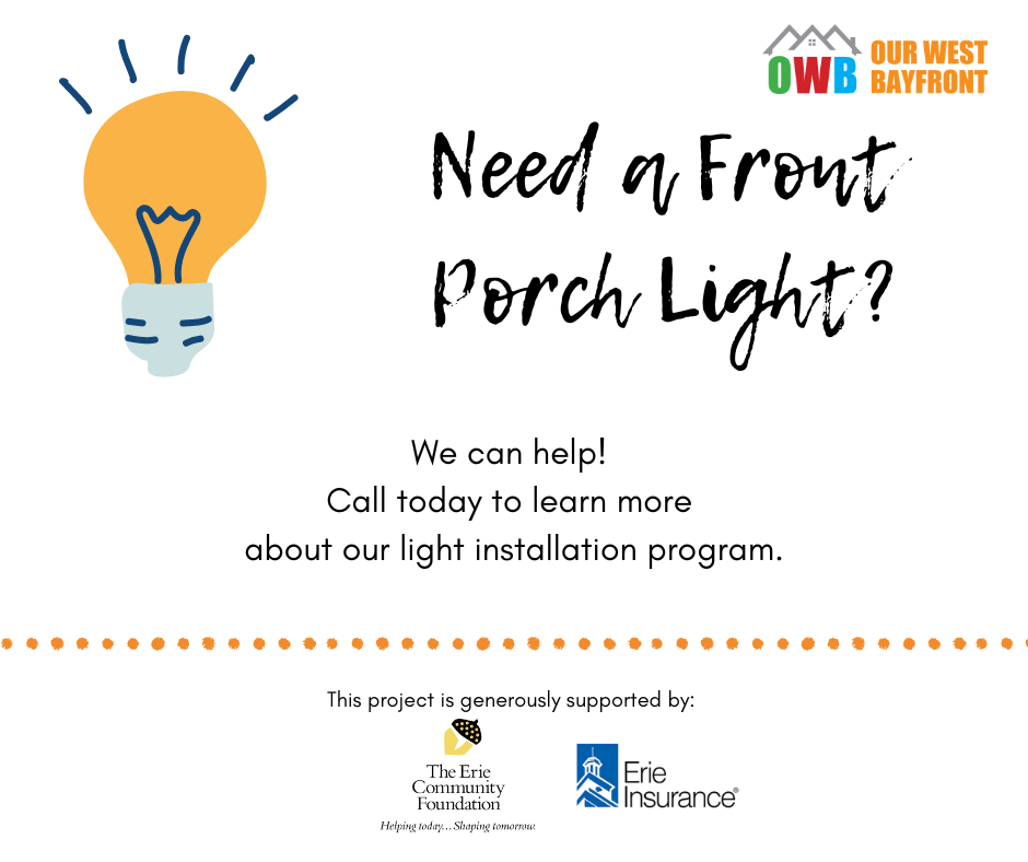 need a front porch light infographic