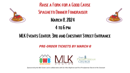 Raise a Fork for a Good Cause – In Collaboration with the MLK, Jr. Center
